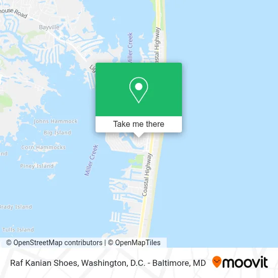 Raf Kanian Shoes map
