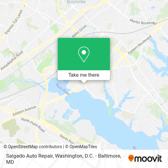 Salgado Auto Repair map