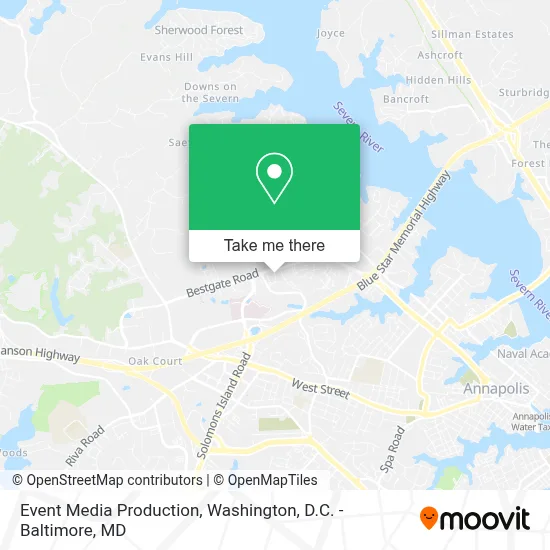 Event Media Production map