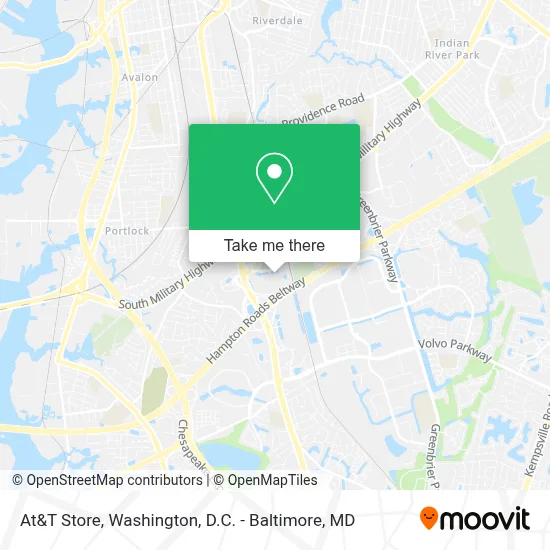 At&T Store map