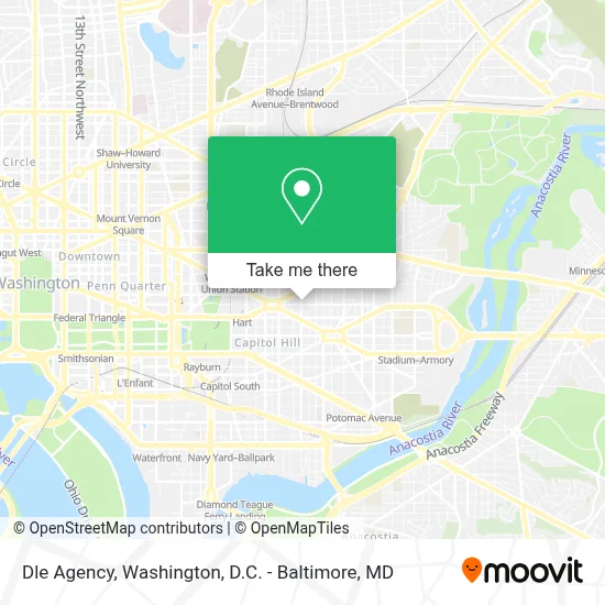 Dle Agency map