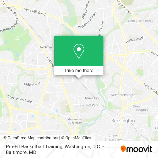 Pro-Fit Basketball Training map