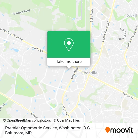 Premier Optometric Service map