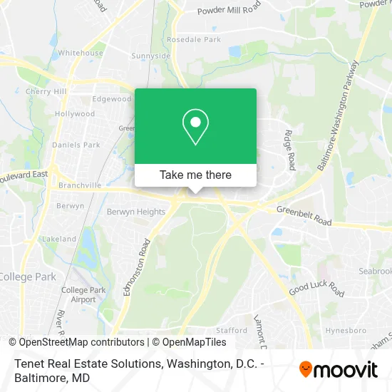 Tenet Real Estate Solutions map