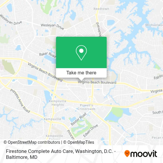 Firestone Complete Auto Care map