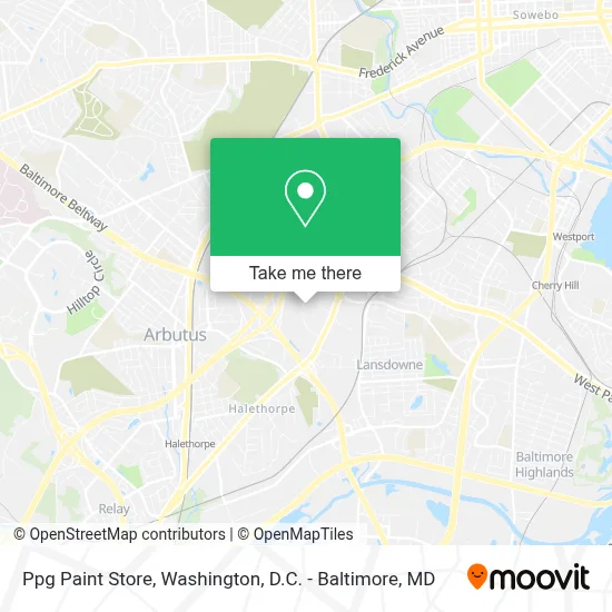 Ppg Paint Store map