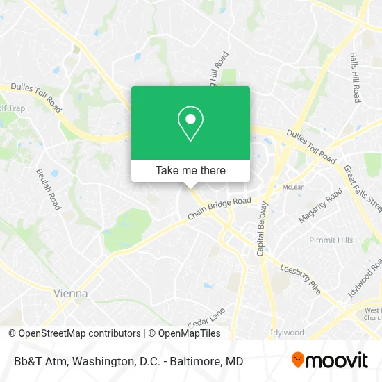 Bb&T Atm map