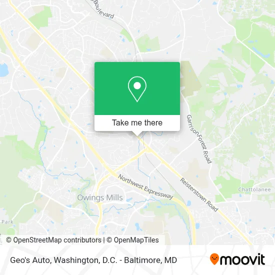 Geo's Auto map