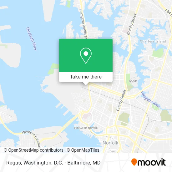 Regus map
