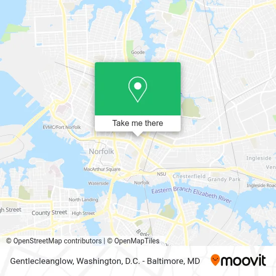 Gentlecleanglow map