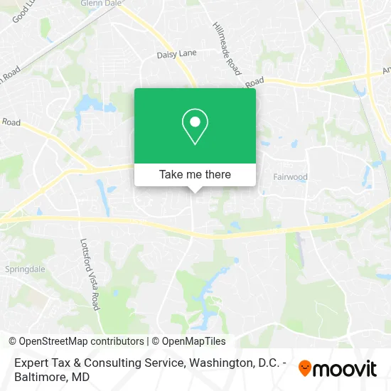 Expert Tax & Consulting Service map