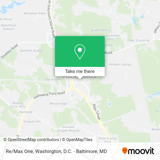 Re/Max One map