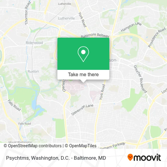 Psychtms map