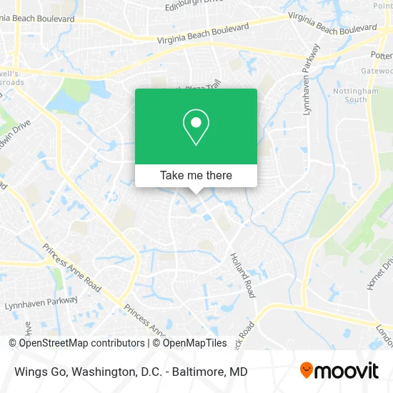 Wings Go map