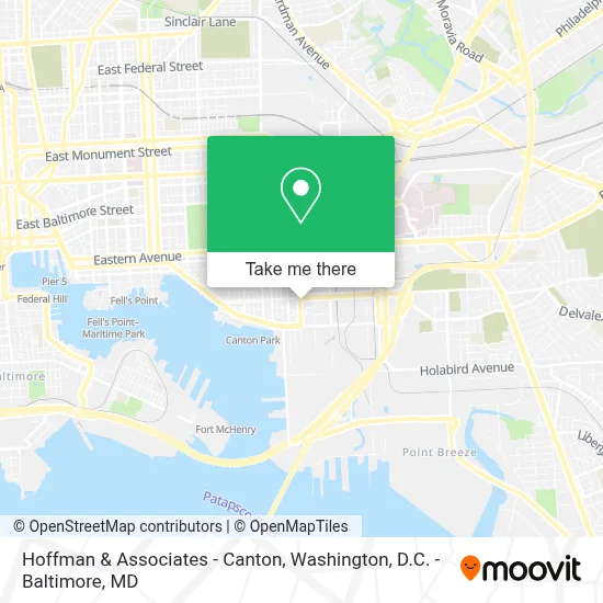 Hoffman & Associates - Canton map