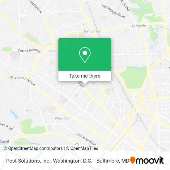 Pest Solutions, Inc. map