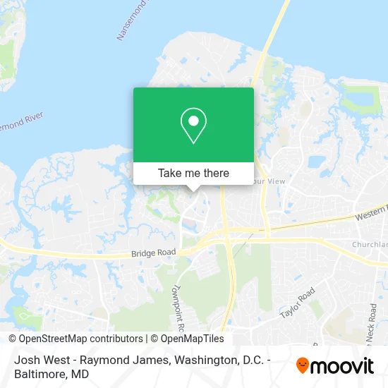 Josh West - Raymond James map