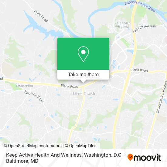Keep Active Health And Wellness map