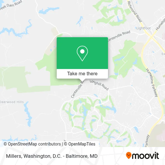 Millers map