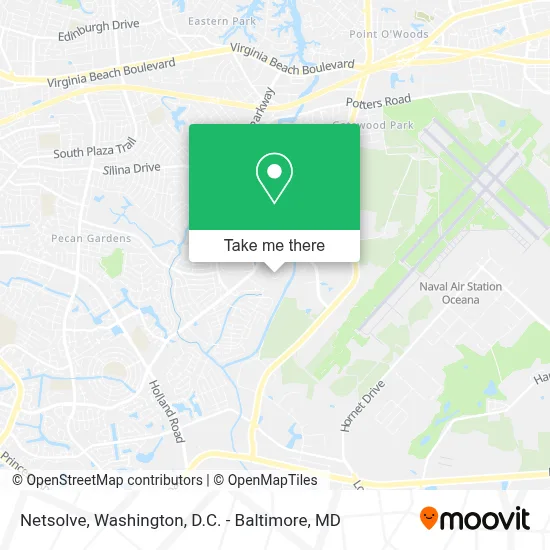 Netsolve map