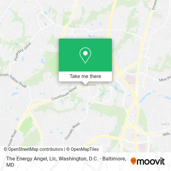 The Energy Angel, Llc map