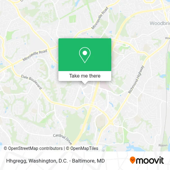 Hhgregg map