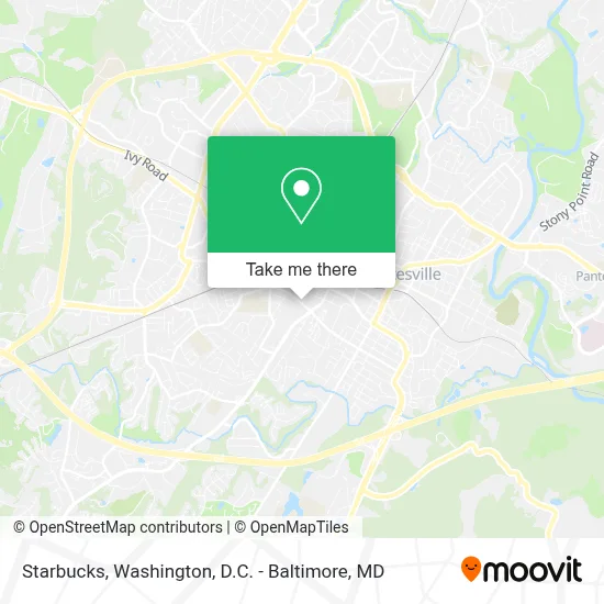 Starbucks map