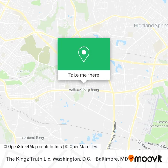 The Kingz Truth Llc map