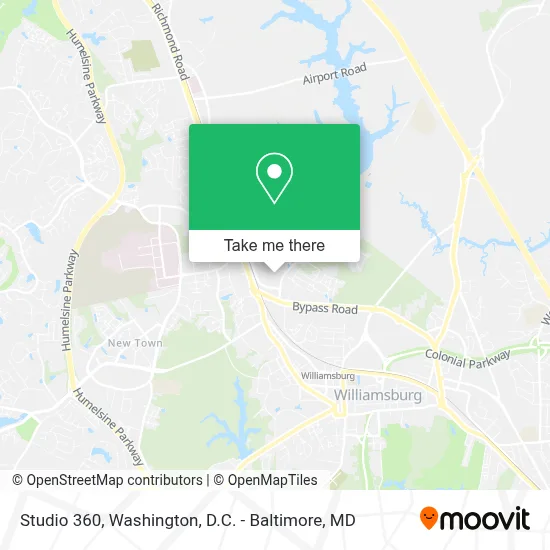 Studio 360 map
