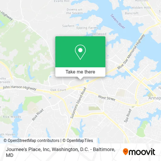 Journee's Place, Inc map