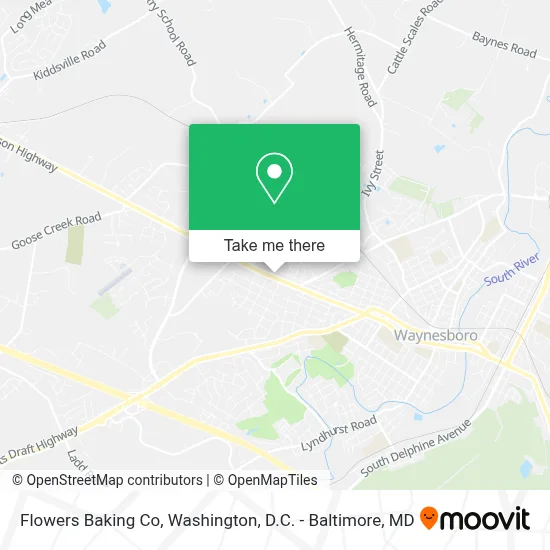 Flowers Baking Co map