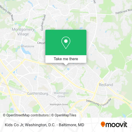 Kids Co Jr map