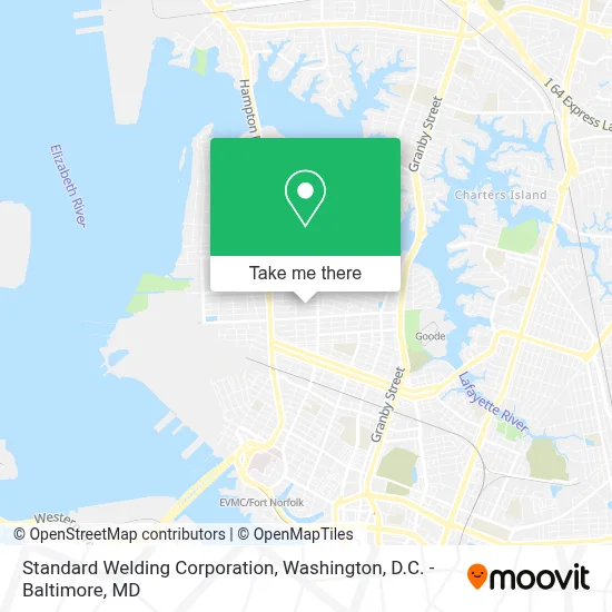 Standard Welding Corporation map