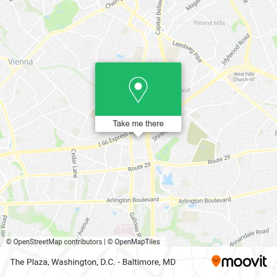 The Plaza map