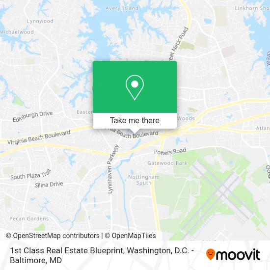 1st Class Real Estate Blueprint map