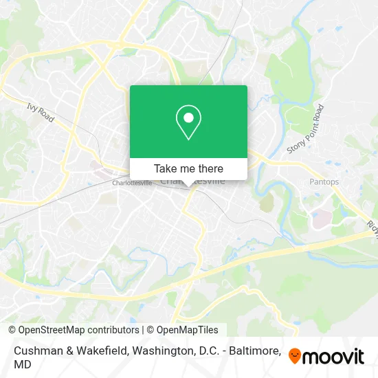 Cushman & Wakefield map