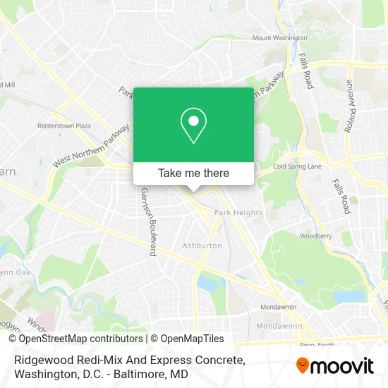 Ridgewood Redi-Mix And Express Concrete map