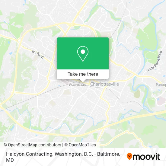 Halcyon Contracting map