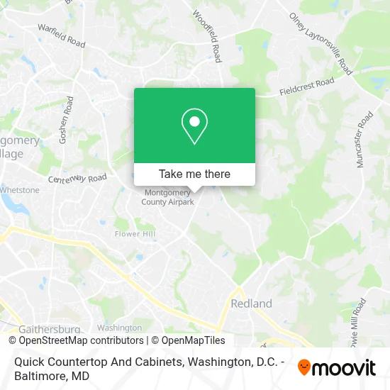 Quick Countertop And Cabinets map