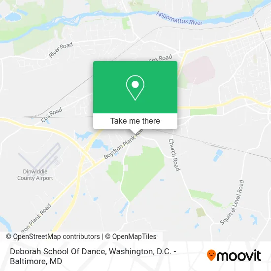 Deborah School Of Dance map