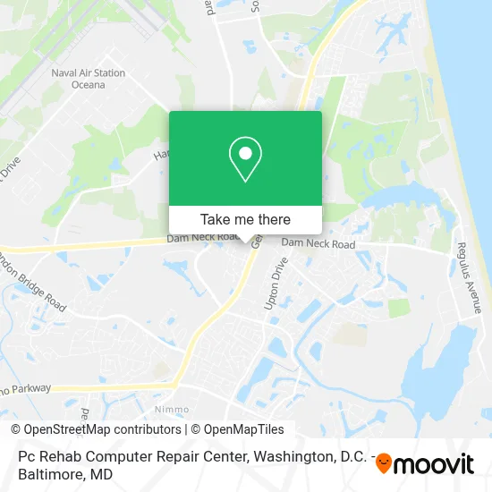 Pc Rehab Computer Repair Center map