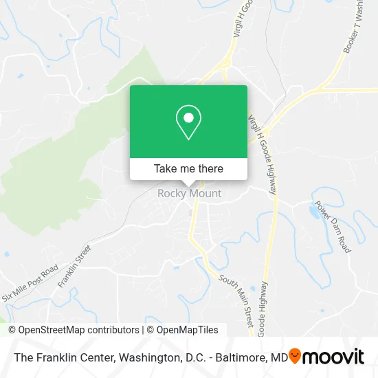 The Franklin Center map