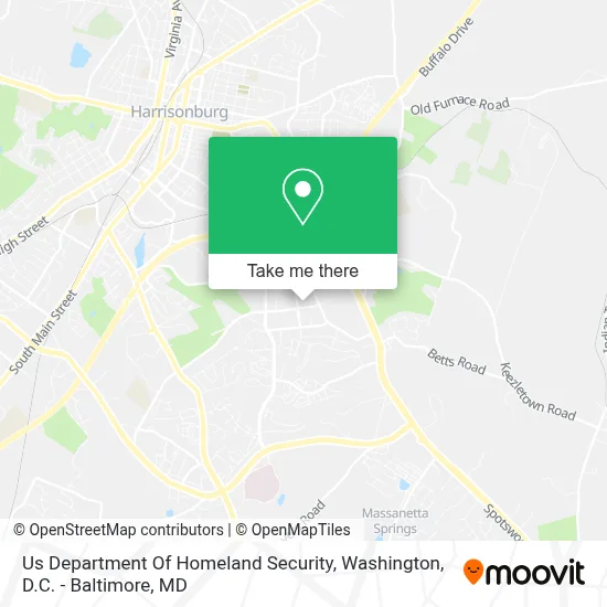 Us Department Of Homeland Security map