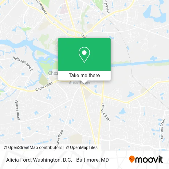 Alicia Ford map