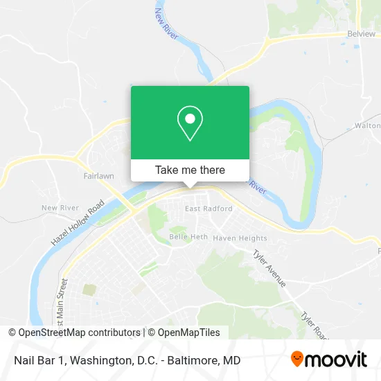 Nail Bar 1 map