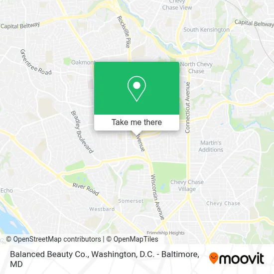 Balanced Beauty Co. map