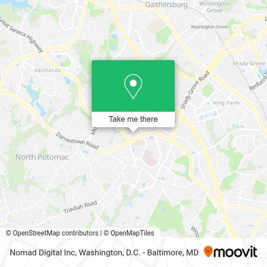 Nomad Digital Inc map