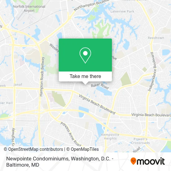 Newpointe Condominiums map