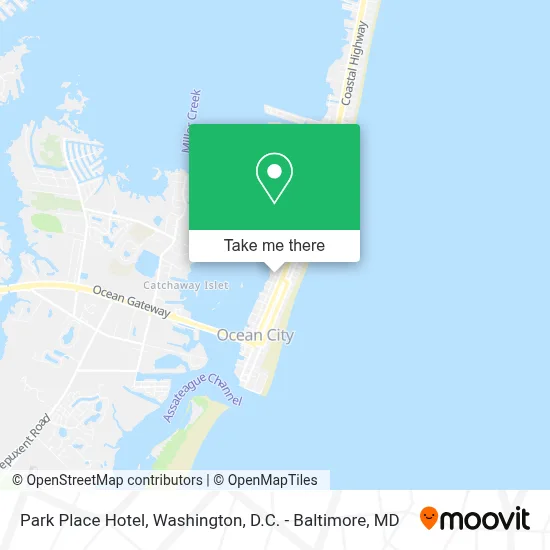 Park Place Hotel map