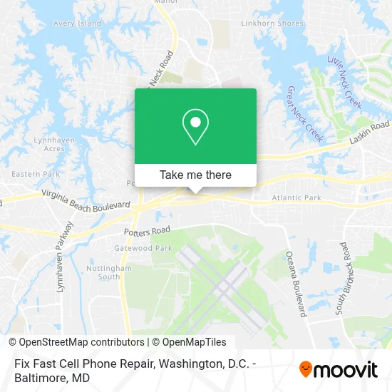 Fix Fast Cell Phone Repair map